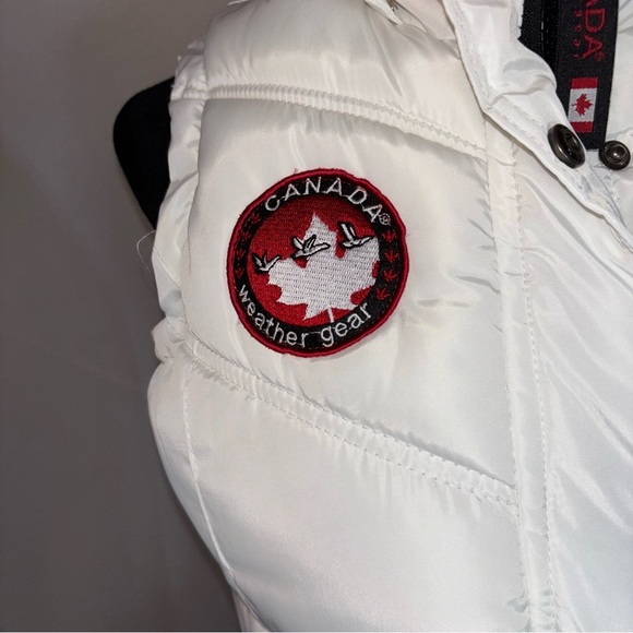 CANADA Weathergear Women’s Snap Up Puffer Vest RN 74299 Size S/C/P - Picture 5 of 16